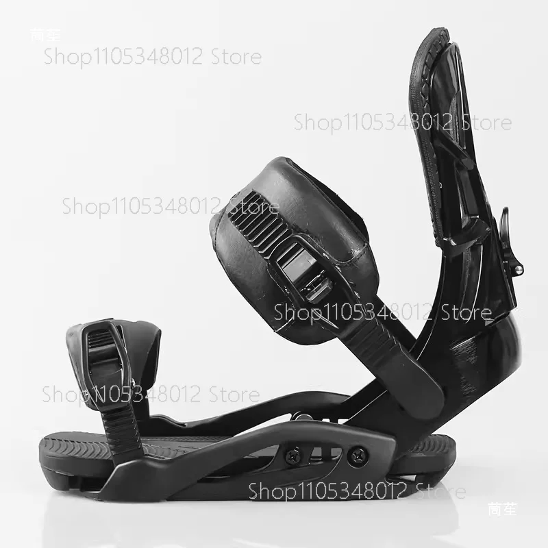 

Snowboard Bindings All Mountain Unisex Black White Universal For Men Women