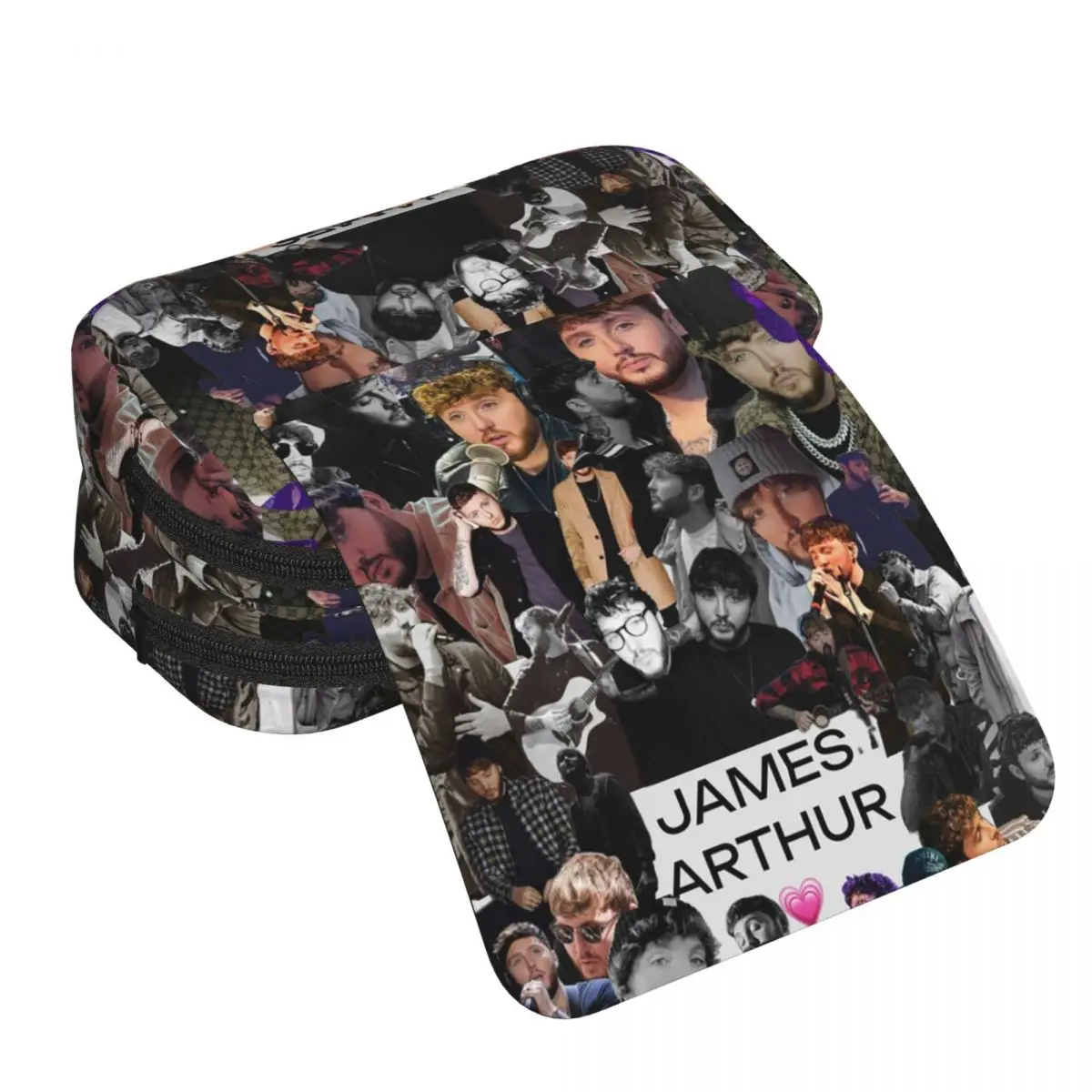James Arthur Itll All Make Sense In The End Pencil Case for Kids School Pen Box Pencil Bag Stationery Supplies Pen Holder Bag