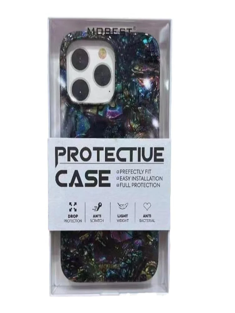   Iphone7Promax ell Custodia protettiva morbida con motivo in madreperla Colore arcobaleno Accessori digitali Faion di fascia alta...