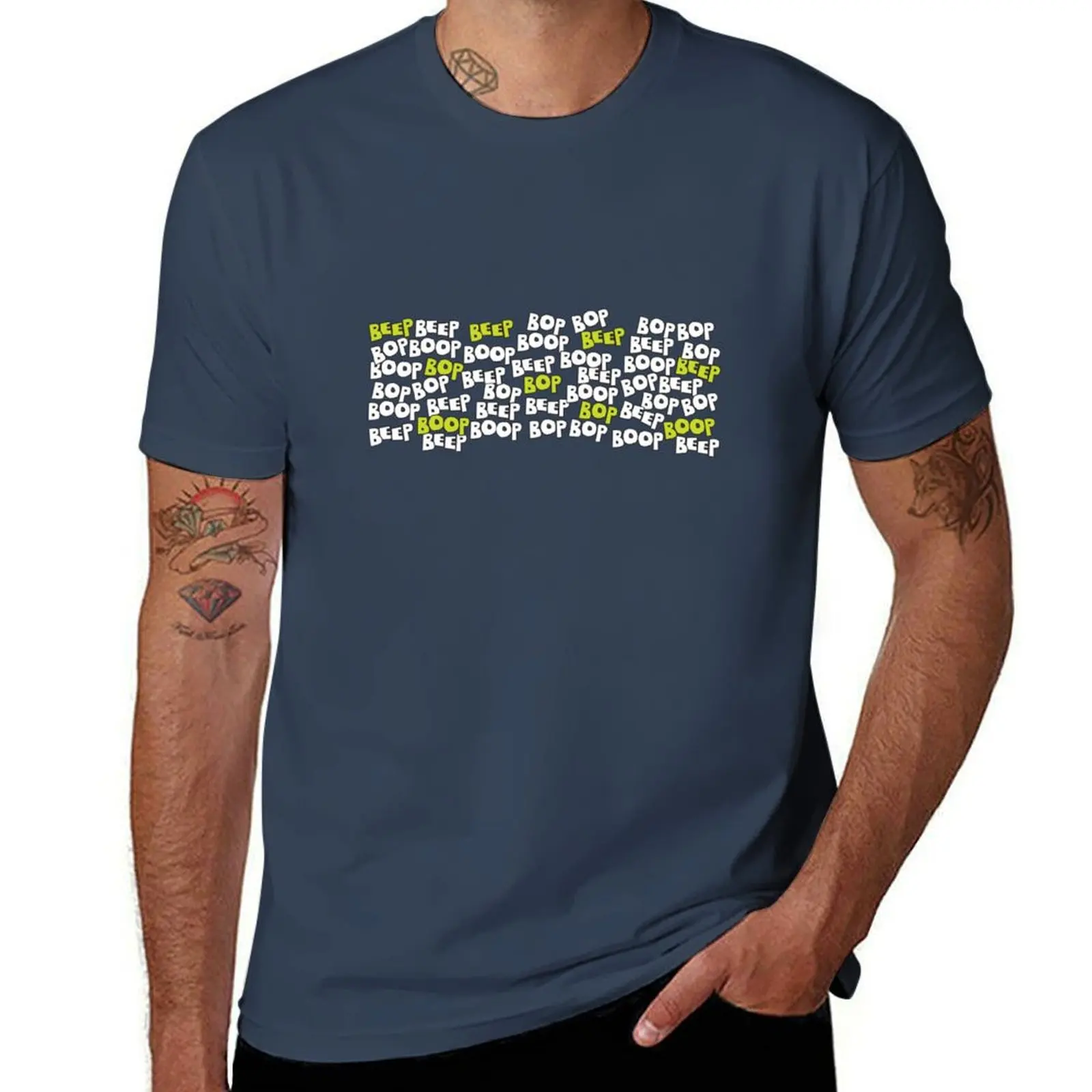 

Robot Says: Beep Bop Boop Beep T-Shirt Casual All Match Short Sleeve T-Shirt