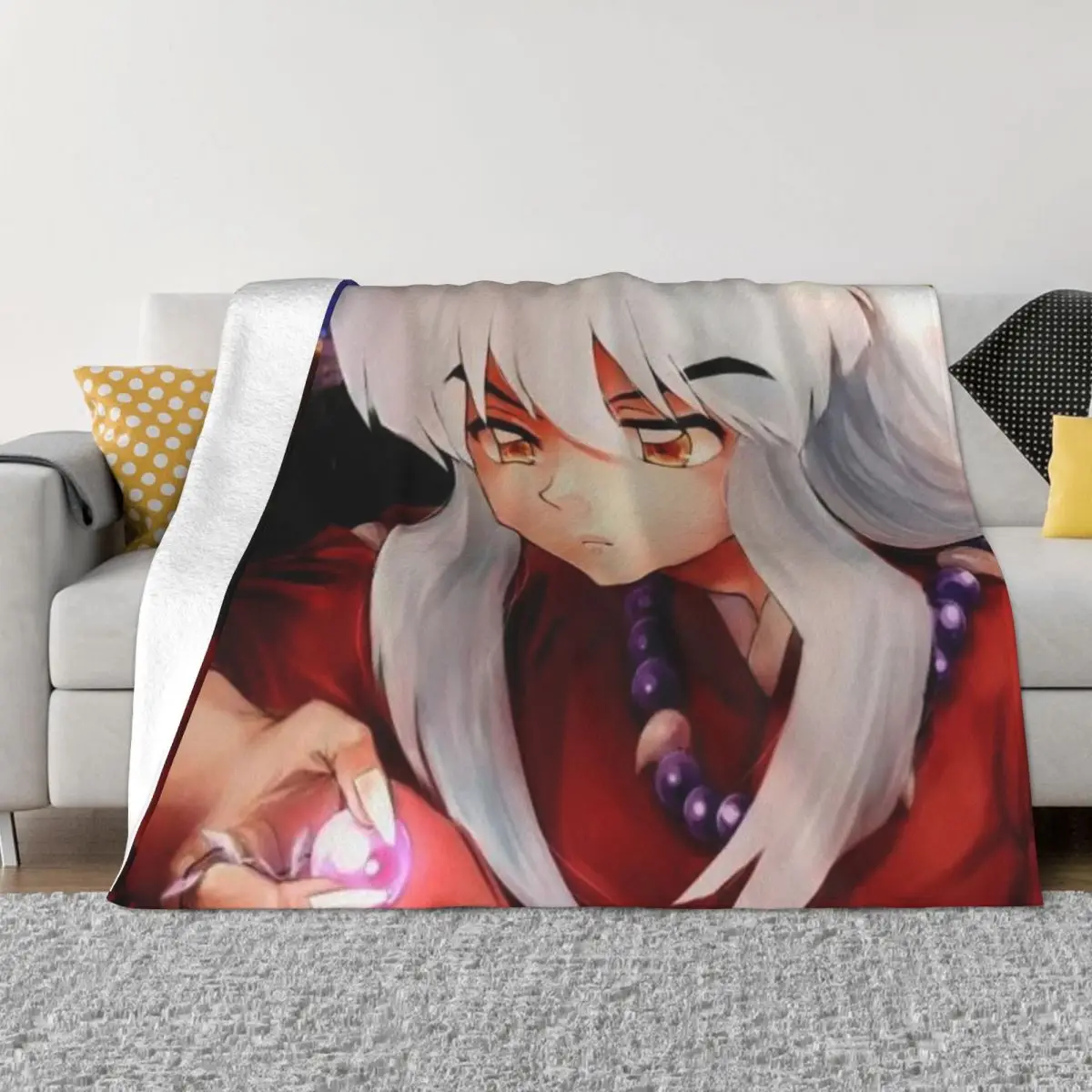 

InuYasha 00670 Blanket Bed Blanket beach blanket Winter Blankets Home And Decoration Throw Blanket