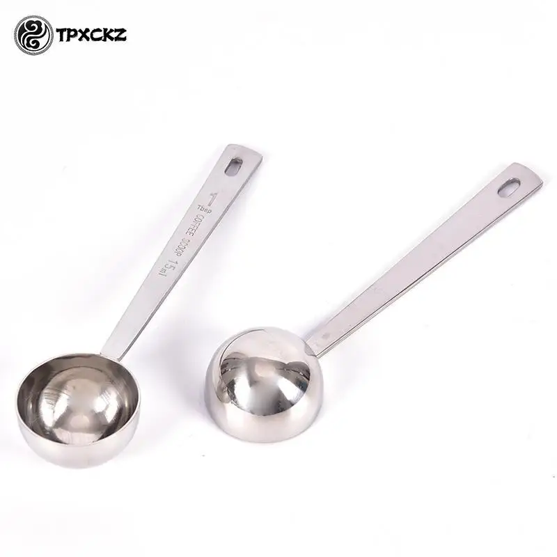 Leeseph Stainless Steel Coffee Scoop 1 Tablespoon(15ml) Kitchen Measuring , Sugar Powder Tea Scoop Coffee Accessories