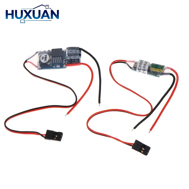 5V 3A 5A 7A External UBEC Voltage Regulator Anti-interference Support Receiver Power Supply For RC Airplane Aircraft