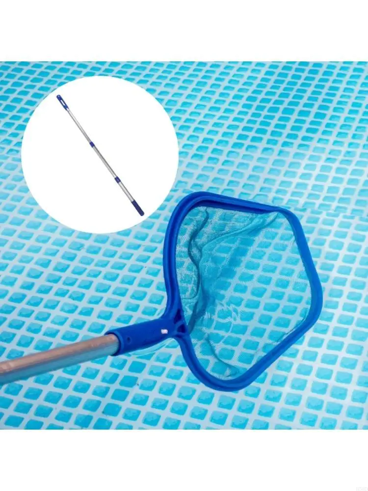 Aluminum Alloys Pool Brush Poles Retractable Swimming Pool Poles Detachable 3 Section Telescopic Rod Pond Garden Tool 
