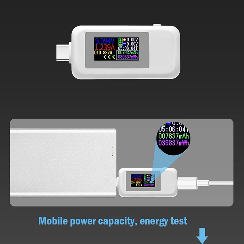 HOT!10 in 1 USB Type-c Tester voltmeter Current Detector Current Voltage Detector