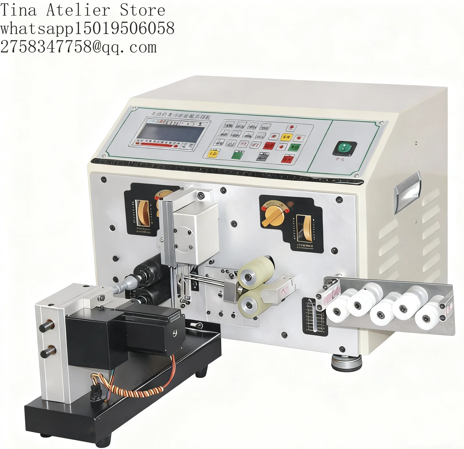 XFX XFX-230T Automatic Multifunctional Wire Stripping Crimping Machine Peeling Bending Sheath Twisting Functions 220V 50/60Hz