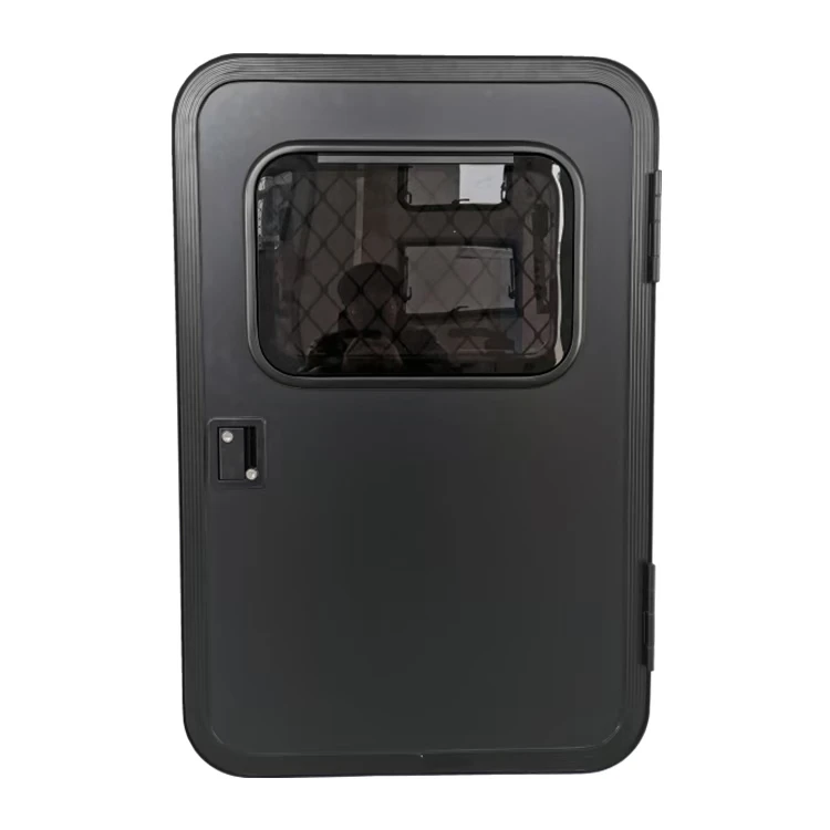 

Solid Panel Aluminium Single Point Lock RV Entry Door for Motorhome Caravan Camper Van Trailer Boat