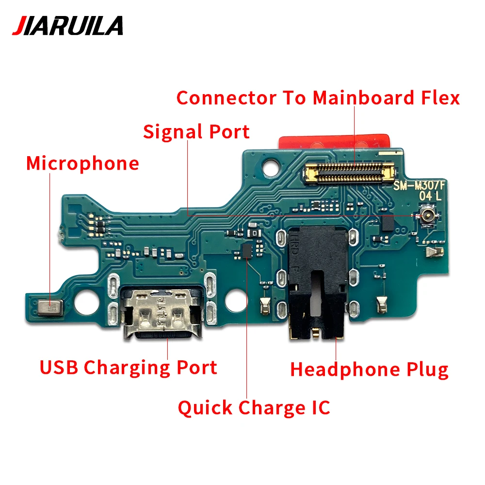 NOWOŚĆ Port szybkiego ładowania USB Ładowarka dokująca Wtyczka Złącze Płytka Flex Do Samsung M11 M12 M13 M21 M22 M23 5G M31 M31S M32 M33 M53