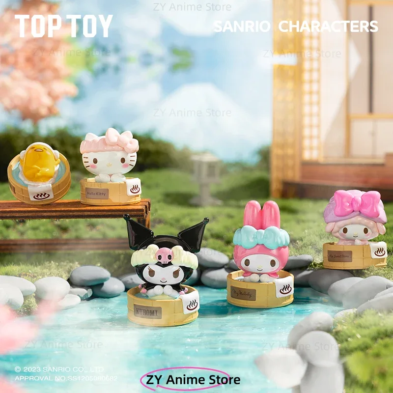 Sanrio Moe Grain Mini Spa Series caja ciega misteriosa bolsa ciega adorno Kuromi Tide Play caja sorpresa regalo de vacaciones para niños