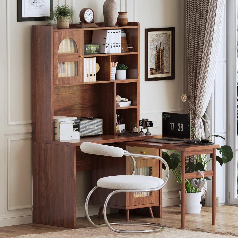 

Computer Desk Office desk with Storage Work Desk for Home office Bedroom Living Room escritorio gaming table study Table