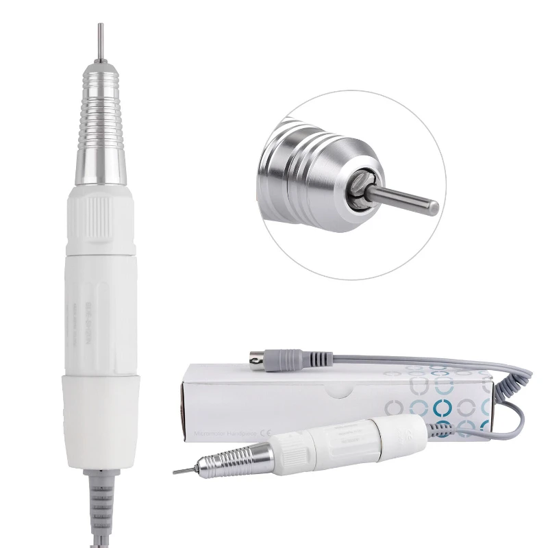 

30000RPM Electric Micromotor Drill Polishing Brush Handpiece SDE-H20N For Strong210 90 204 207B Marathon Nail Tools