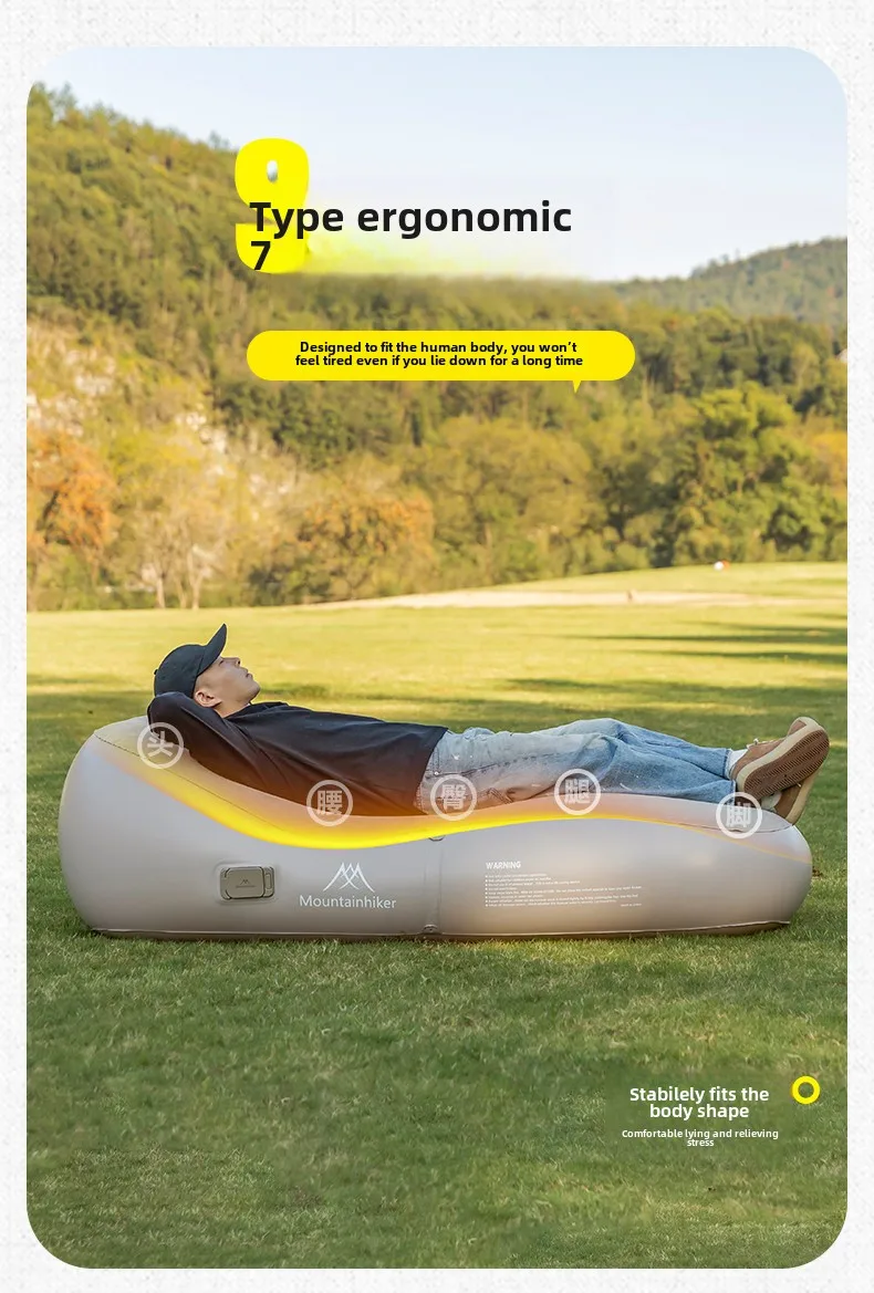 Mountainhiker-インフレータブルソファベッド,自動,ポータブル,屋外