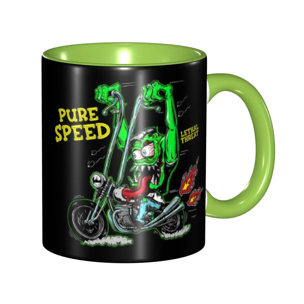 

Rat Fink Animation Anime Cartoon Coffee Mugs DIY Customized Ceramic Mug Cup Creative Present