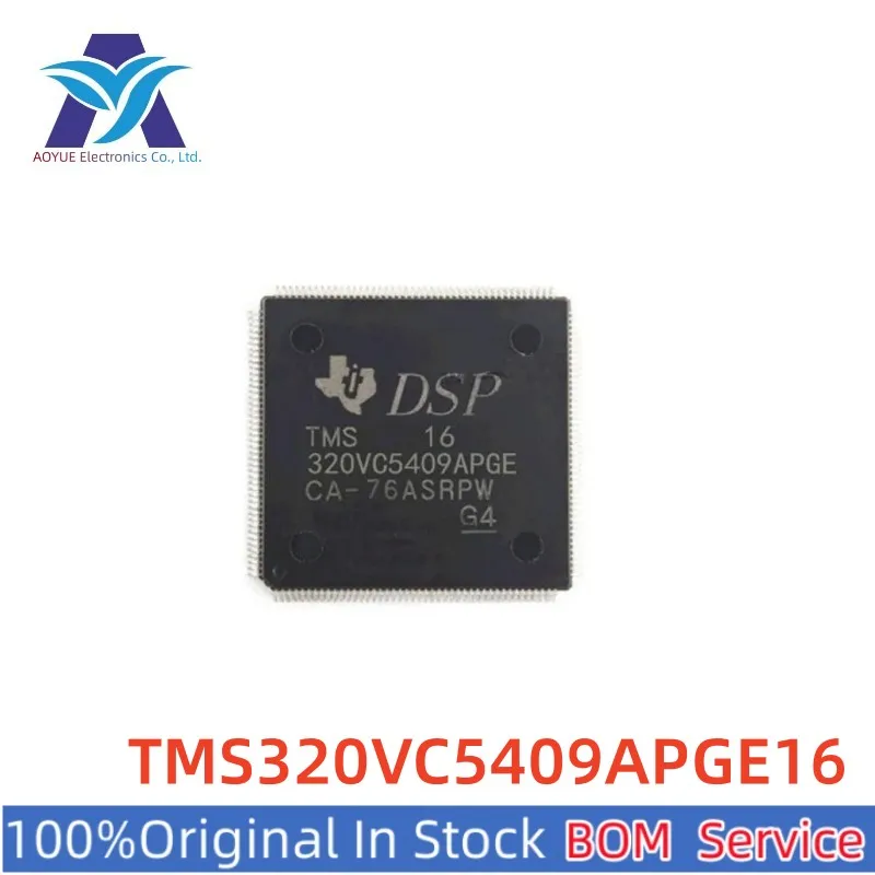 

Новый оригинальный аутентичный TMS320VC5409APGE16 320VC5409APGE 160 TMS цифровой процессор цифровой сигнал DSP