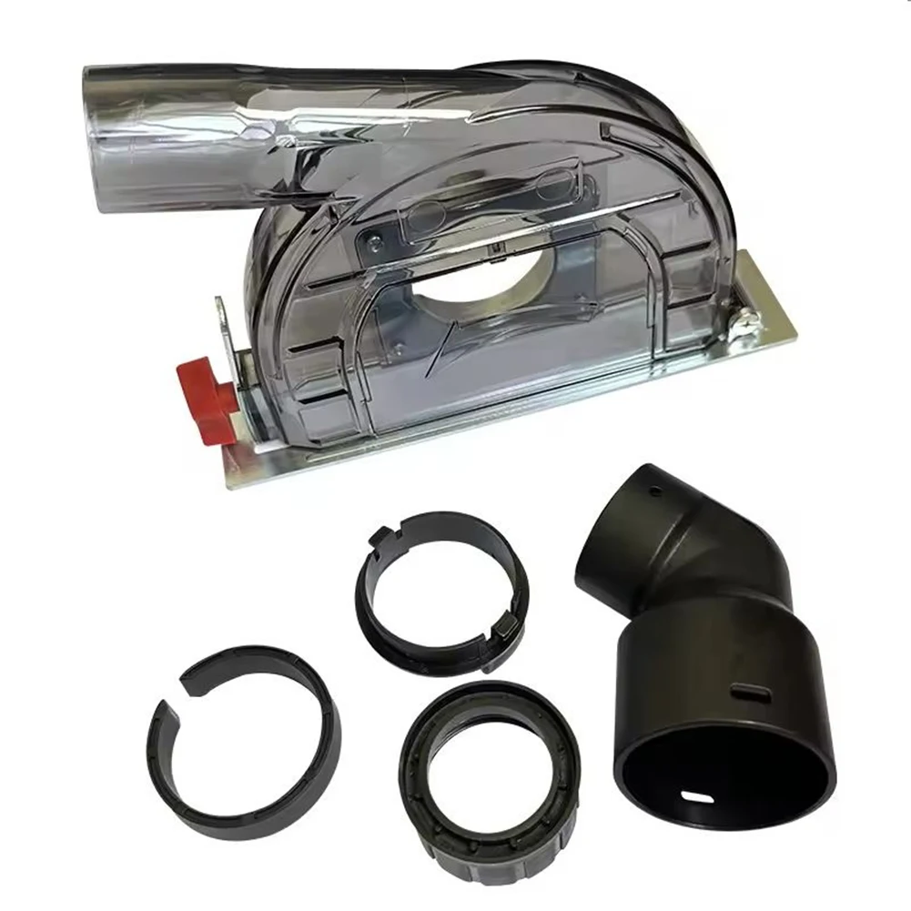 

Пылезащитный кожух для угловых шлифовальных машин 4 и 5 дюймов с регулируемой глубиной и вакуумным подключением для более чистой резки