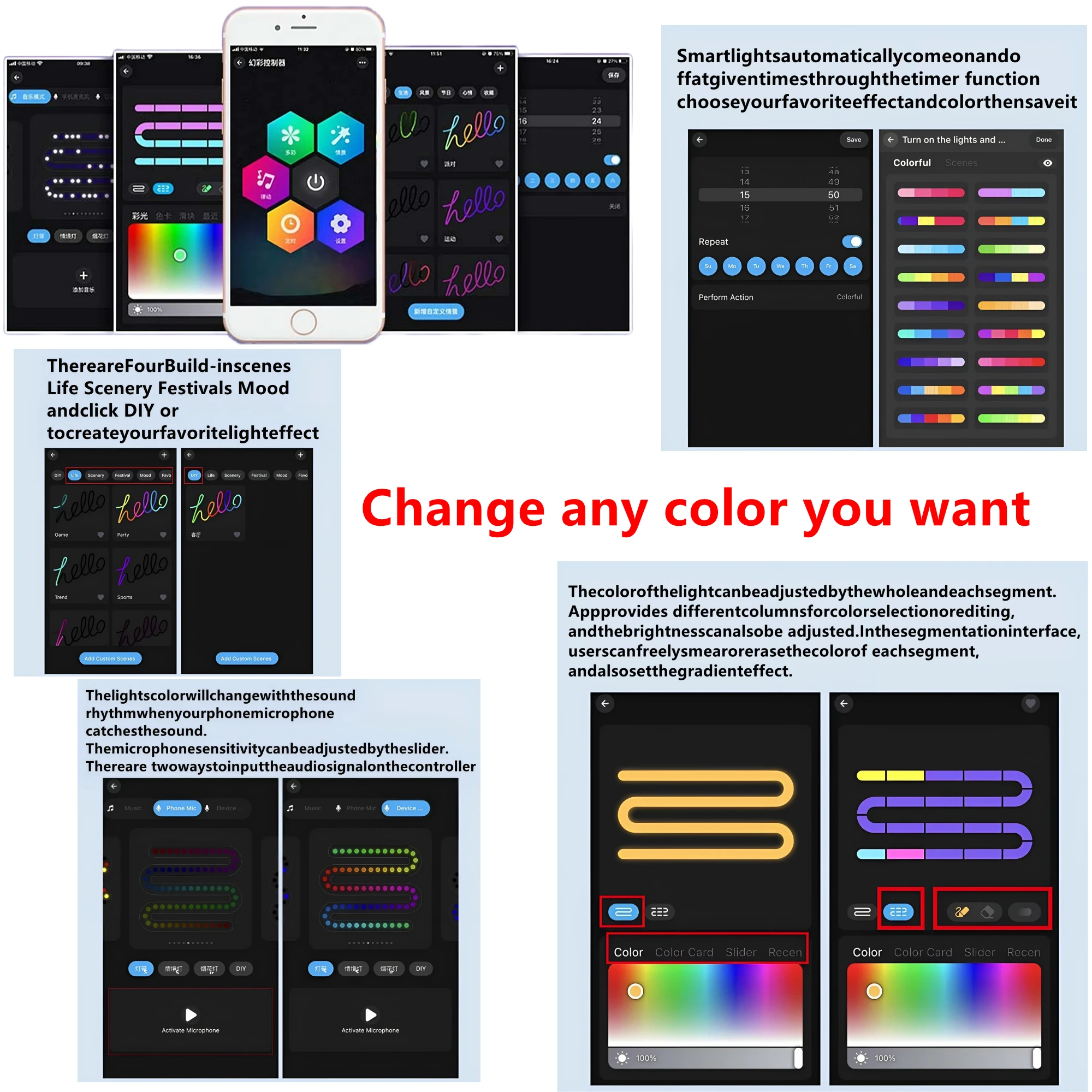 أنا يدعم علامة النيون LED الراقصة الغريبة التي تتميز بتأثير متدفق ملون، مثالية لتزيين المنزل والإنشاء