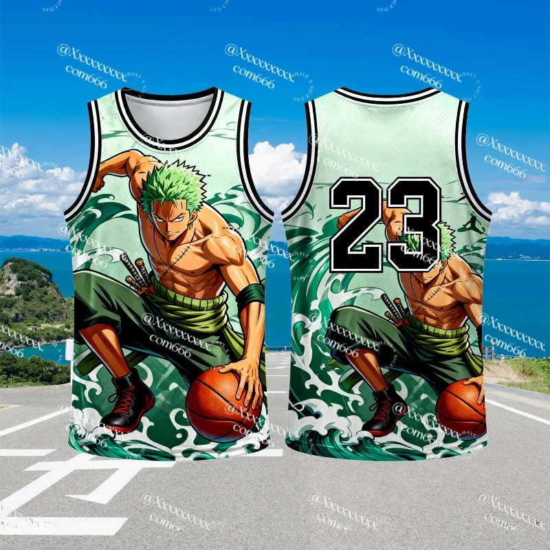 

2026 Special Edition Basketball Jersey T-shirt for The Anime "One Piece: Solo" # 3 Basketball Jersey Fan Special Jersey
