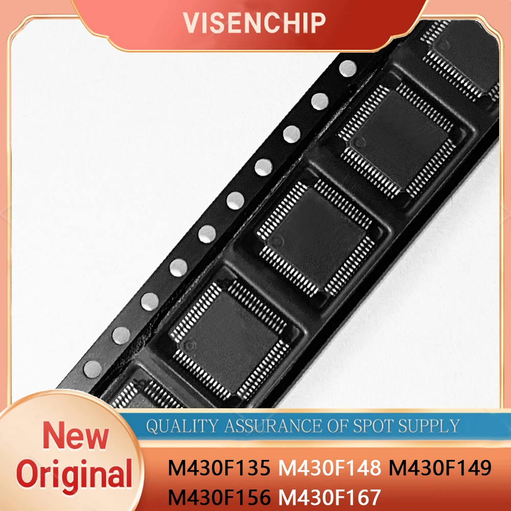 2pieces M430F135 M430F148 M430F149 M430F156 M430F167 MSP430F135IPMR MSP430F148IPMR MSP430F149IPMR MSP430F156IPMR MSP430F167IPMR