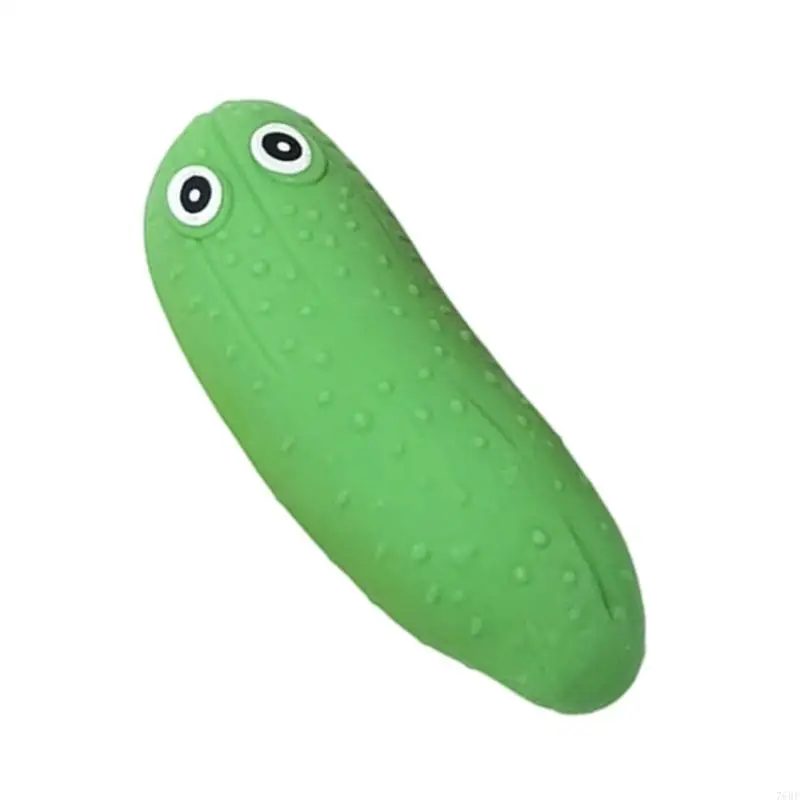 76HF Vervormbare Squeeze Stressbal Voor Volwassenen Kinderen Met Langzaam Terugkaatsende Komkommer Anti Angst Zintuiglijk