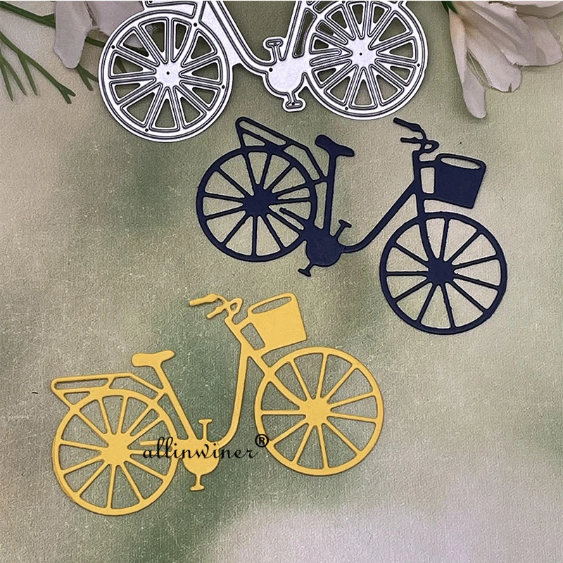 New Bicycle decoration Metal Cutting Dies Stencils For DIY Scrapbooking Decorative Embossing Handcraft Die Cutting Template