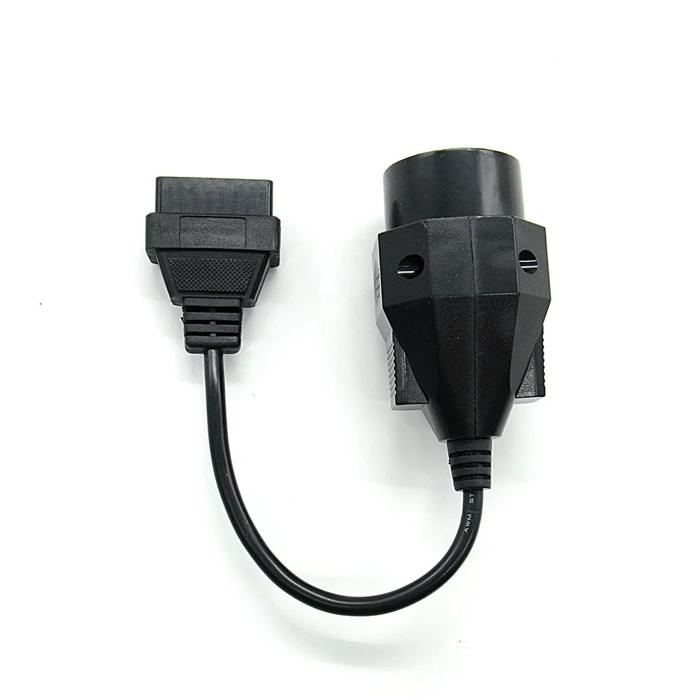 1Pc OBD II Adapter For BMW 20 Pin To OBD2 16 PIN Female Connector E36 E39 X5 Z3 For BMW 20pin Newest