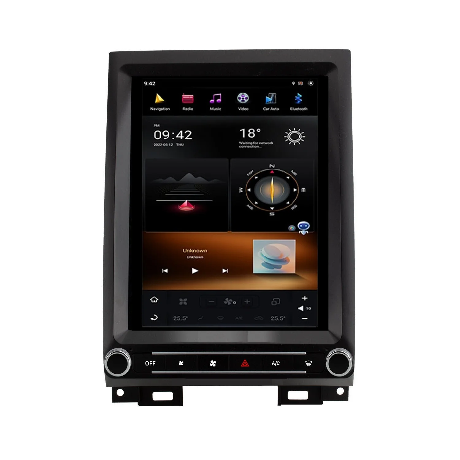 13inch 1600*1200  Tesla Style Screen GPS For Ford Raptor F150 F250 F350 F450 F650 2015 - 2019 Stereo Car Multimedia Video Player