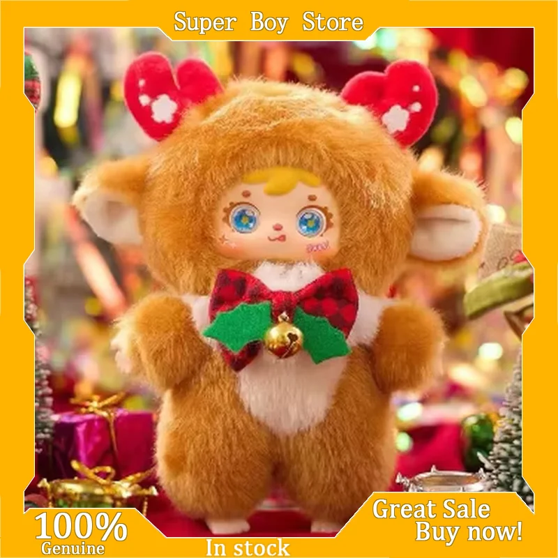 

Подлинная рождественская серия Samuel Blind Box Samuel в наличии, аниме-фигурки, загадочная коробка Samuel, брелок для ключей, рождественские подарки, игрушка