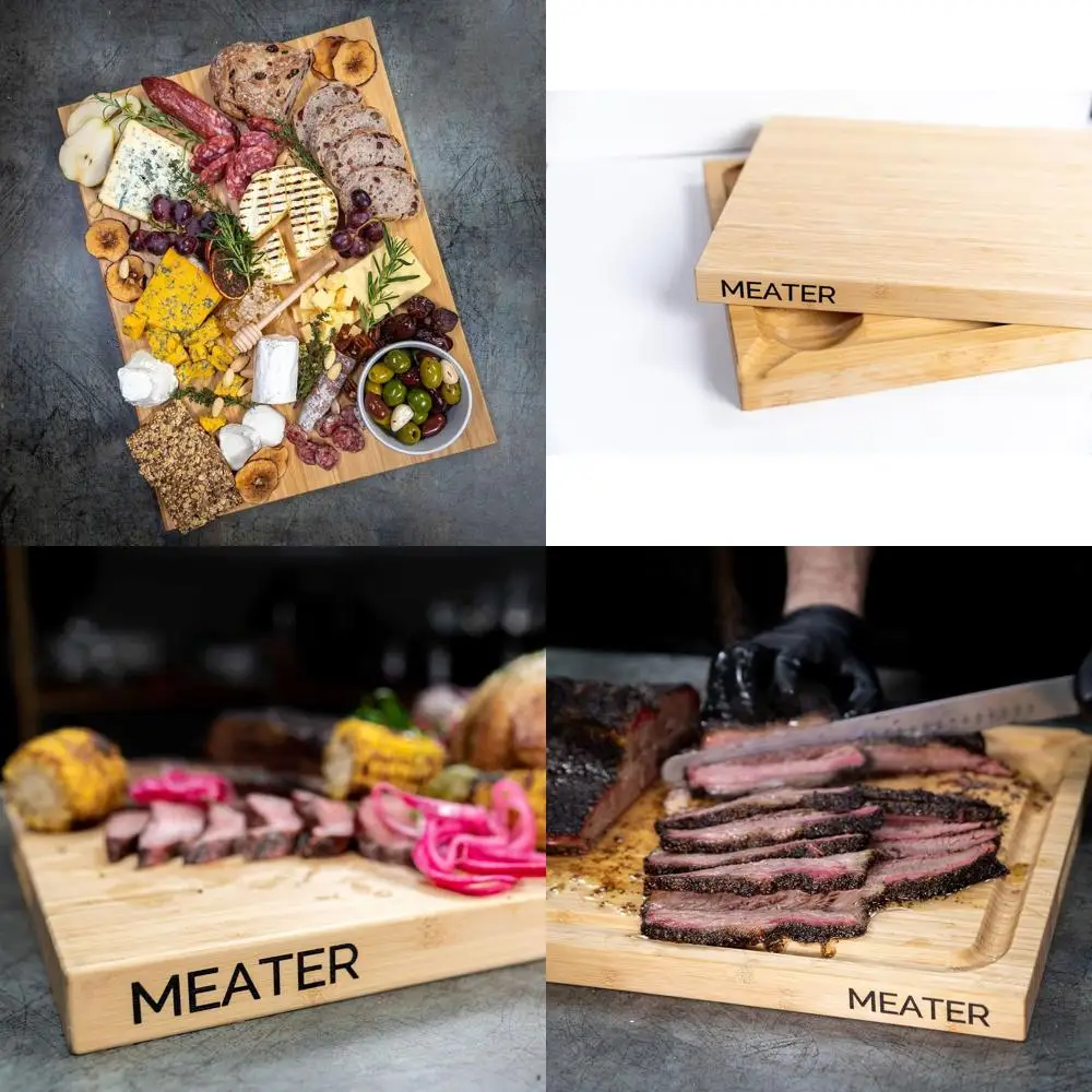 

Eco-Friendly Bamboo Chopping Board: 20 x 15 | Ideal for BBQ, Meat, Chopping, Slicing, and More | Sustainable Kitchen Must-Have