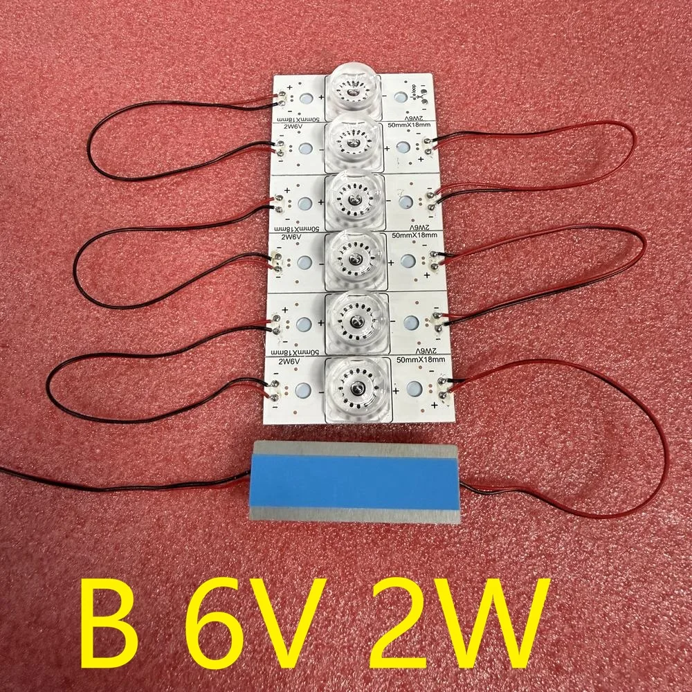 30groups 210LED LCD TV SMD LED Beads with Optical Lens LED 3V 6V Repair 20”-120”inch TV