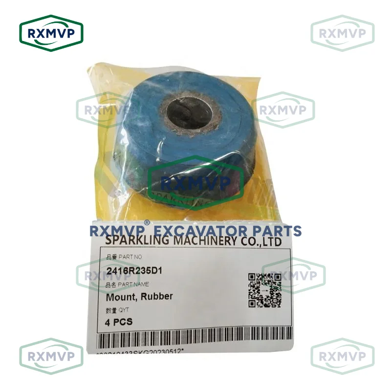 2416R235D1 2416R2352 SK270LC SK250 Construction Machinery Parts Rubber Cushion 2416R235D1