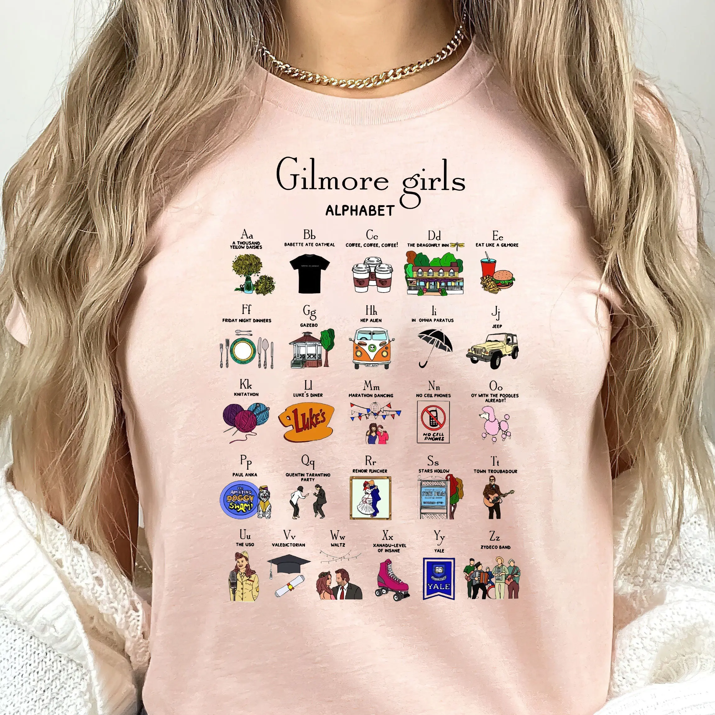 Gilmore Girls Succinct Slogan Women Sweatshirt New Fashion Fallow Campus Style Female Sweater Cutton Vintage Print Girl Tops