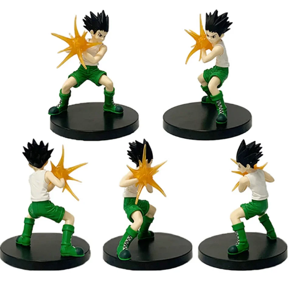 Anime Hunter x Hunter GON·FREECSS Killua Chrollo Lucilfer Anime Figur Hisoka Zoldyck Kurapika PVC Cartoon Modell Spielzeug Geschenk – Detail 4