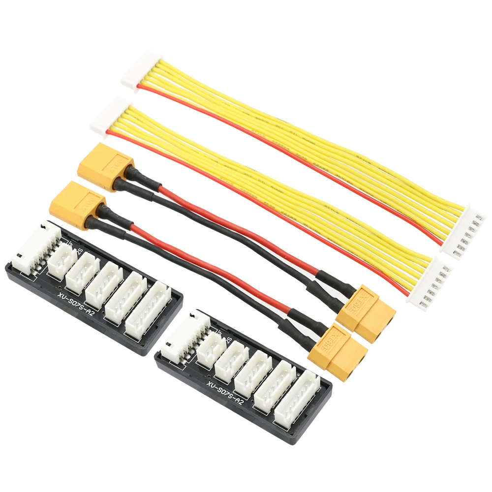 Rc 2-6S 2-8S T / XT60 / XT90 / XT30 /JST Lipo Battery Parallel Charging Board for Imax B6 B6AC B8 Quick Charge For Rc Models