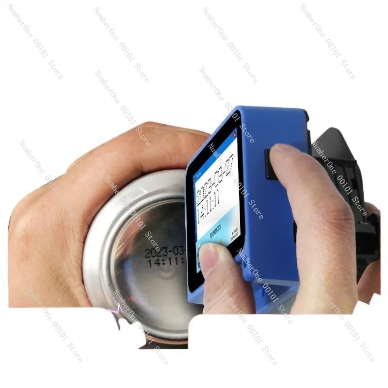 

6th Generation Mini Smart Handheld Inkjet Printer for Date Printing on Food Packaging Bags, Bottle Bodies, and Cans