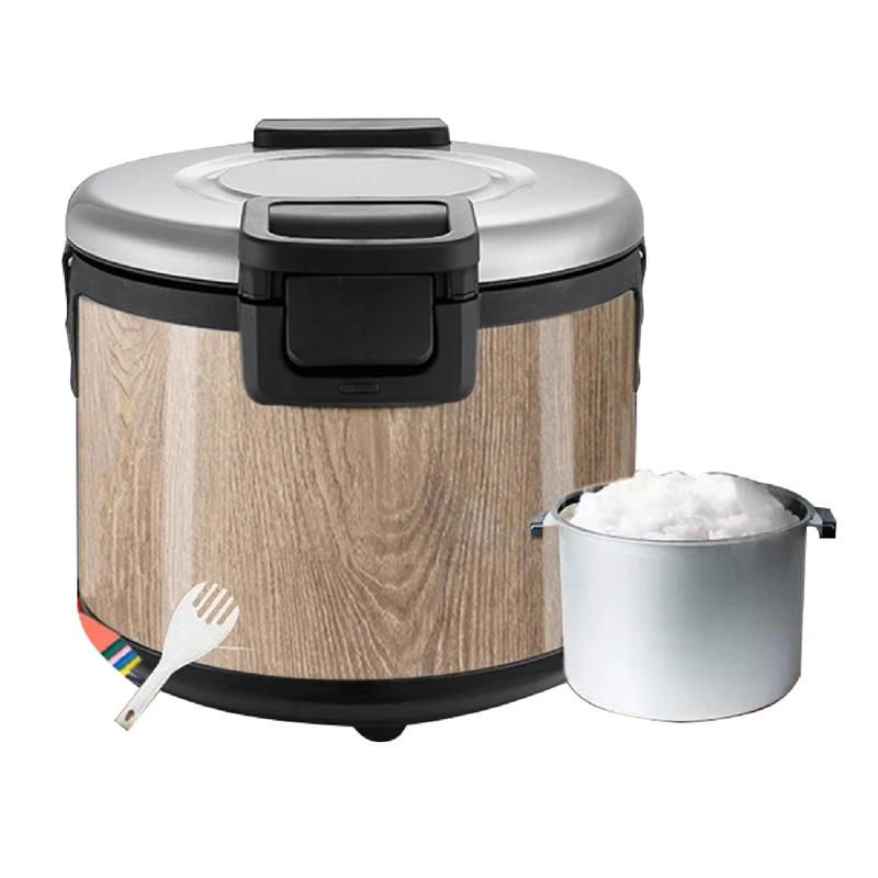 Olla arrocera para restaurante, equipo de calentamiento de alimentos, calentador eléctrico de arroz para Sushi, calentador comercial de arroz, 19 litros, 105W, inteligente
