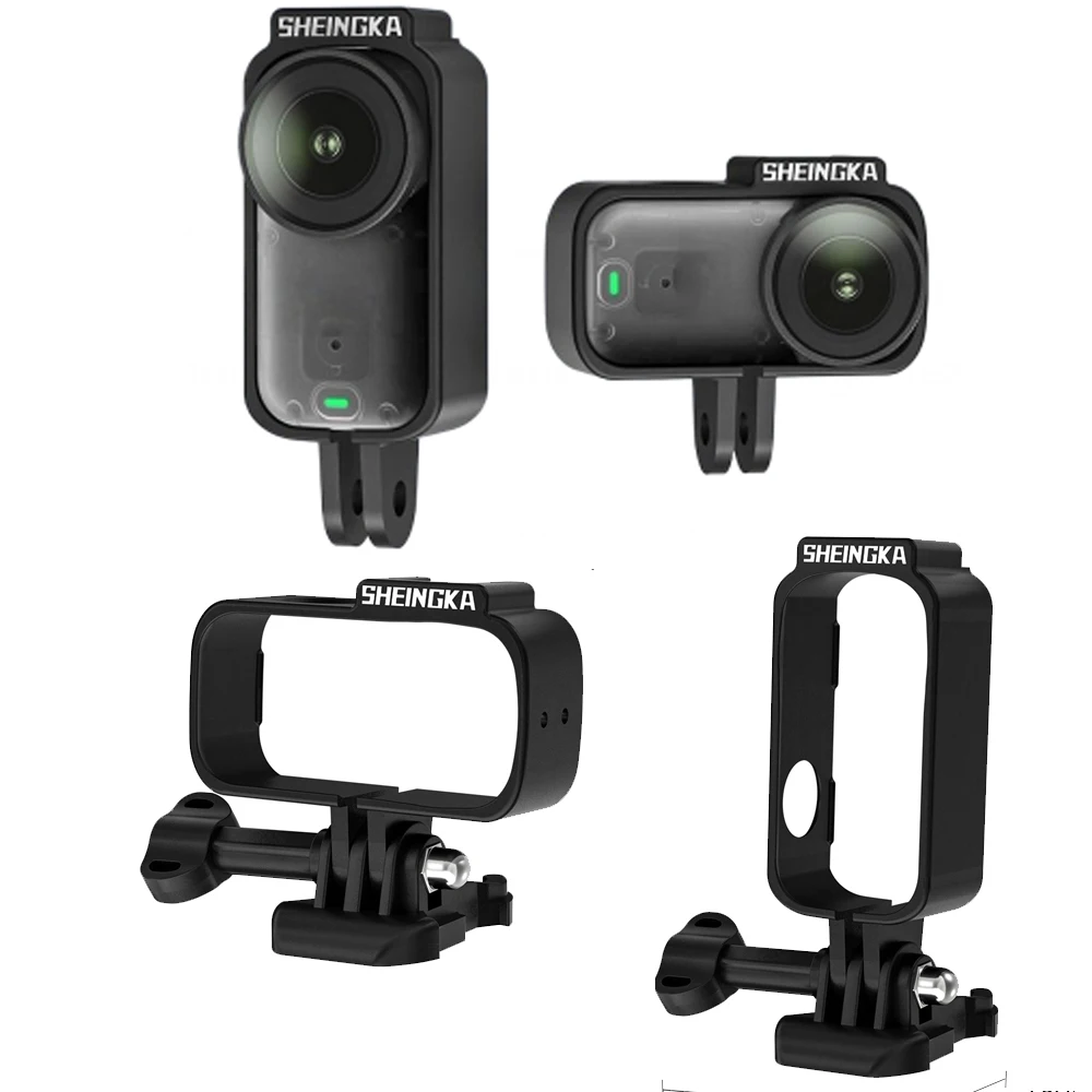 

Protective Frame Case for DJI Osmo Nano, Camera Cage Bezel with Mount Adapter, Protection Housing Shell Cover Camera Accessories