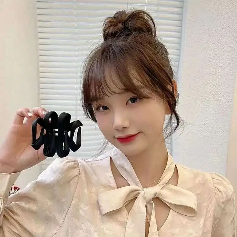 

Новый высокий хвостик, захват с шаровой головкой, артефакт, большой зажим в виде акулы, аксессуар для волос, шпилька на затылке, головной убор для женщин, лето