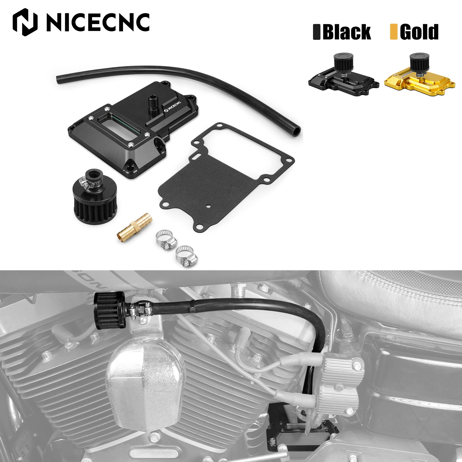 

For Harley Road Glide FLTR Road King FLHR Street Glide FLHX Vented Transmission Top Cover For Harley Dyna Low Rider/Street Bob