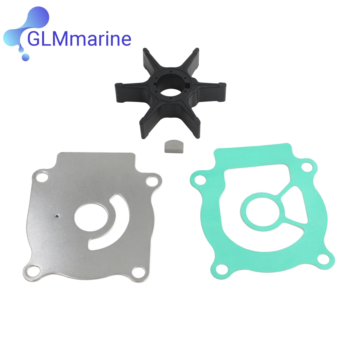 17400-96350 Water Pump Impeller Service Kit For Suzuki Outboard DT 25 30 40 50 DF 20 25 30 35 40 Motor 17400-96352 17400-96353