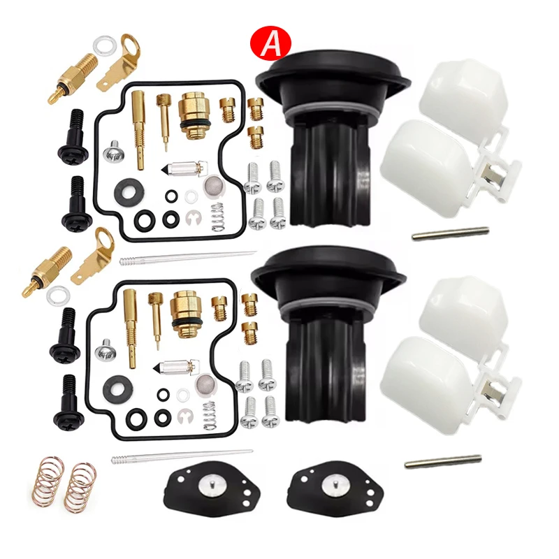Motorcycle Carburetor Repair Kit for Yamaha Drag Star 1100 XVS1100 1999-2006 Plunger diaphragm float Heater