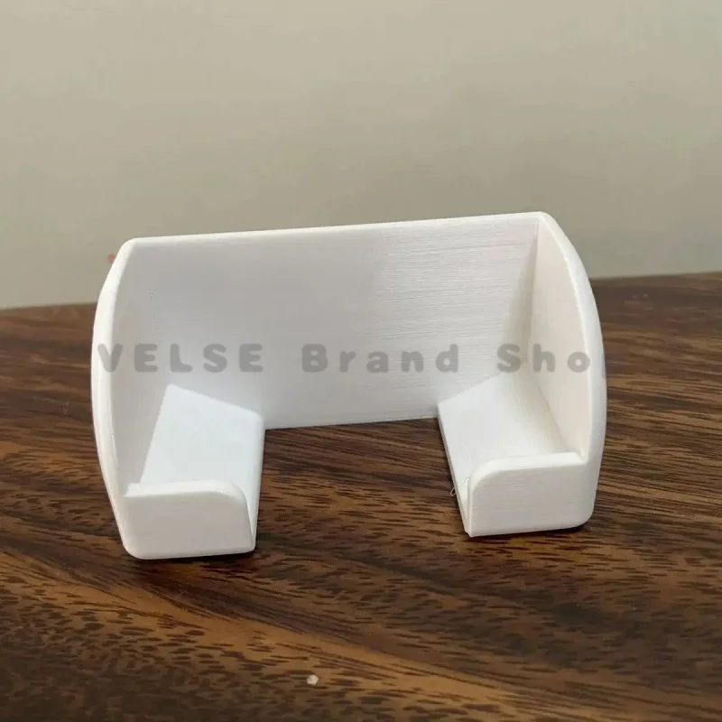 Sturdy Anti-Shake Rack Mount Base for UniFi Flex Mini 2.5G Switch Hidden Cable Slot 0.5U 10 Inch Cabinet Support Frame