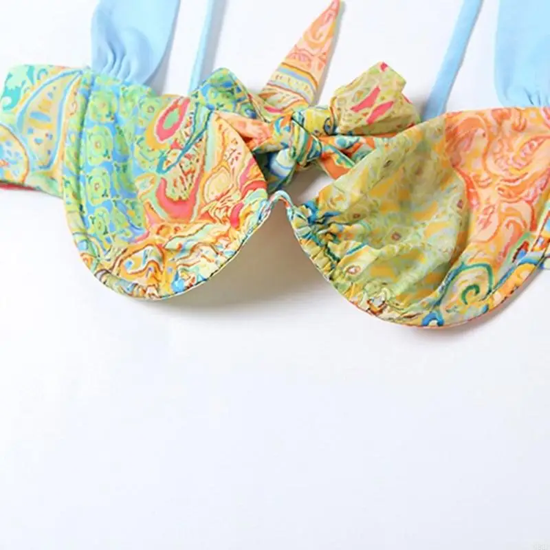 G92F نساء من قطعتين للسباحة مع غطاء التستر الشاطئ