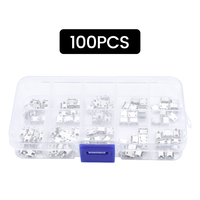 50/100PCS Micro USB Socket Female Socket USB Connector Jack Connectors Set For Lenovo ZTE Huawei Samsung SONY Xiaomi HTC