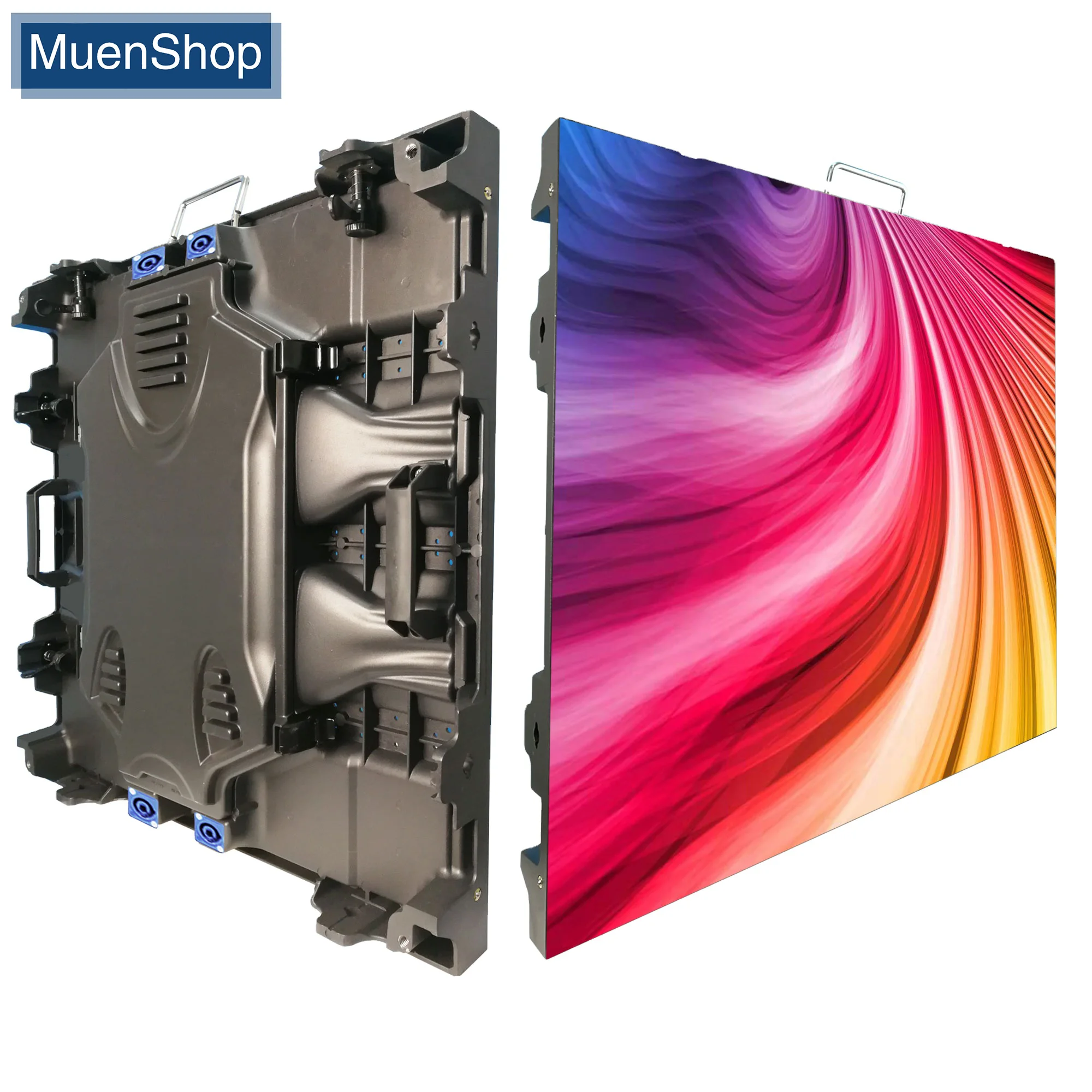 Moduł wyświetlacza LED P4 do użytku wewnętrznego SMD2121 RGB 256 X 256mm 32 Scan 64 X 64 Piksele Pełnokolorowy Panel Ekranu LED P4 — zdjęcie produktu 6