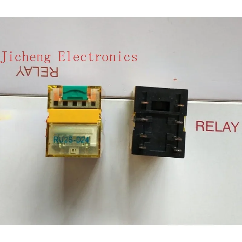 

New Original Electrical Intermediate Relay RU2S-D24 24VDC 8-pin 10A