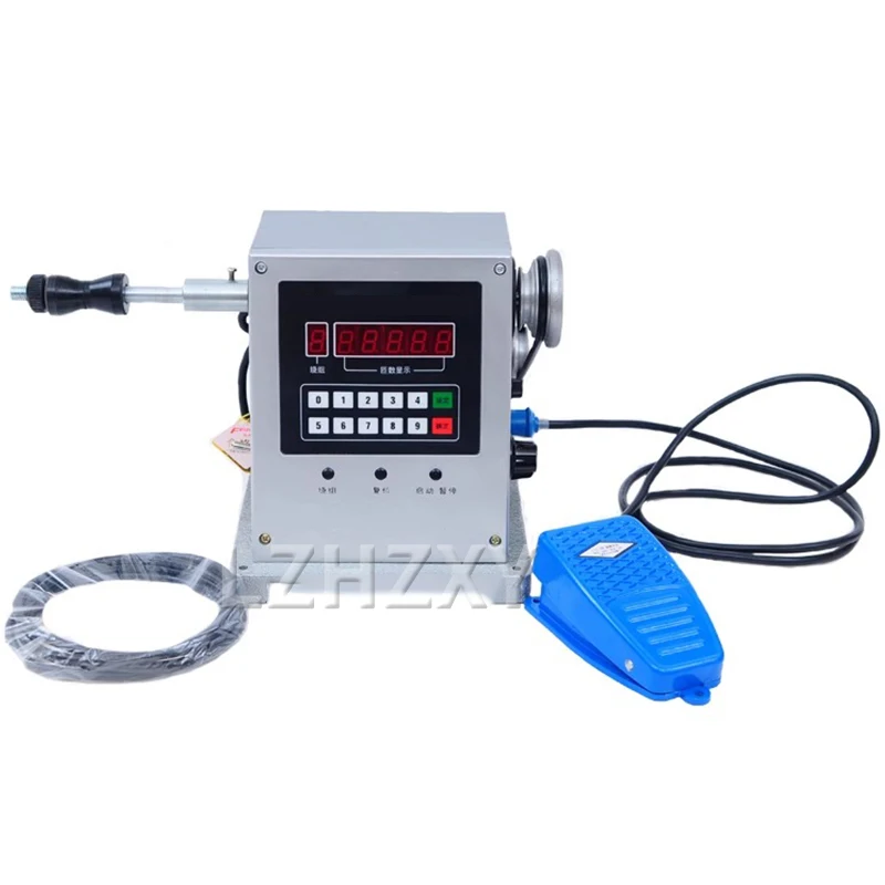 

670 Electric Winding Machine Adjustable Speed Semi-Automatic Winding Tool Electronic Counting Range 0-9999 Coil Winding Device