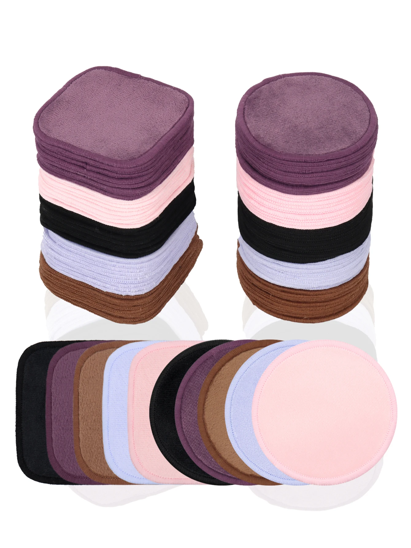 10/20/30 wiederverwendbare Make-up-Entferner-Pads, ein sanfter Gesichtsreinigungsschwamm, geeignet für alle Hauttypen, geruchlos, Beauty-Tool