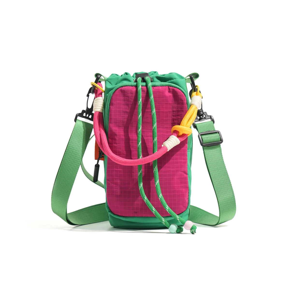 Dopamine Crossbody Wasserflaschentasche 2026 Neues Modell Tragbare Große Kapazität Handytasche Wasserdichte Wasserflaschentasche für Studenten – Detail 10