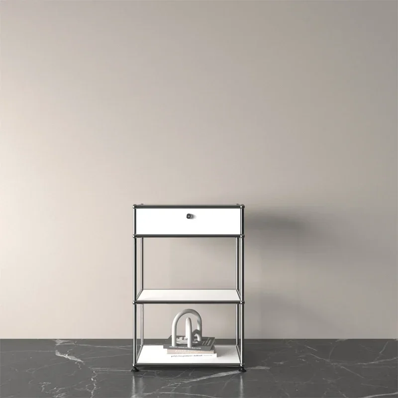 Entrance Cabinet Medieval Design Multifunctional Locker Internet Celebrity Bedside Table Tea Cabinet