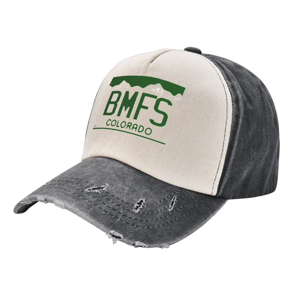 

BMFS Colorado License Plate Baseball Cap fishing hat Men Golf Wear Women's